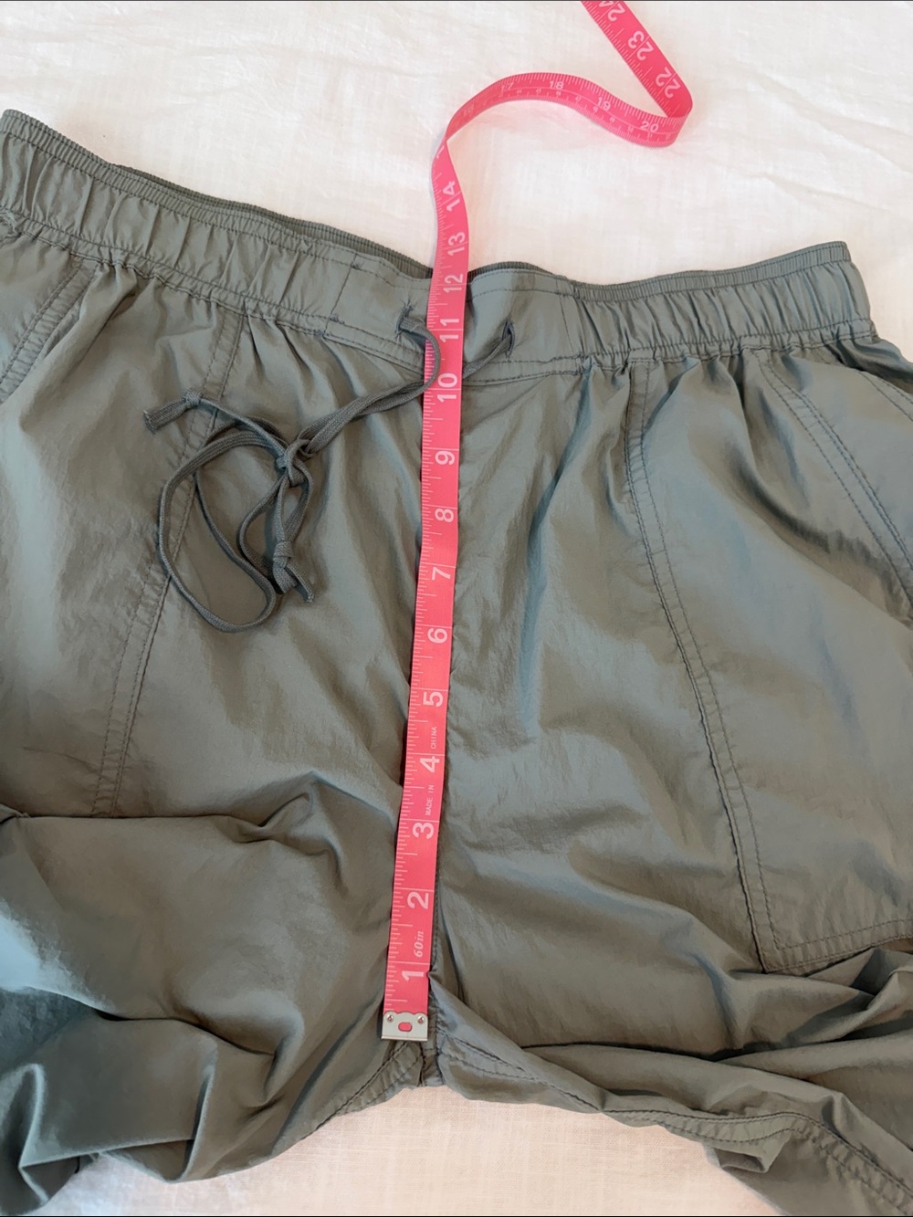 NWT Daily Practice Anthropologie Sage Parachute Cargo Pants Utility Wide Leg - Picture 10 of 13